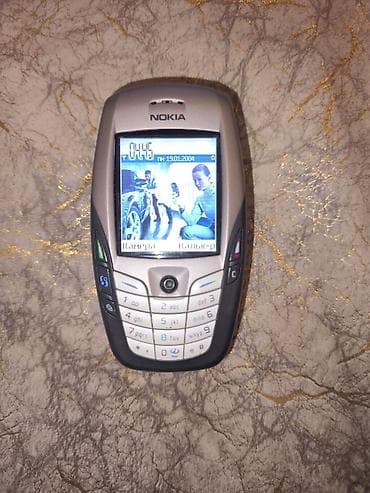 Nokia 6600, < 2 GB Memory Capacity, rəng - Gümüşü, Düyməli