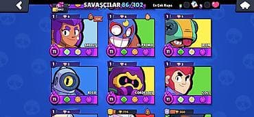 Brawl Stars hesabı (Supercell) – güclü və zəngin kolleks - Kupa: 31 — 3