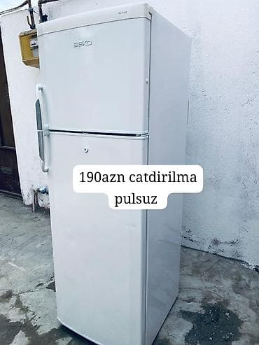 gence kondisioner ustasi: 2 qapılı Beko Soyuducu Satılır, rəng - Ağ — 1