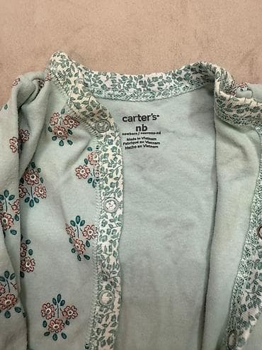 usaq metbexi: Bodi, Uniseks, 0 - 3 ay, Carters — 3