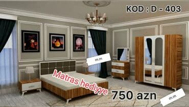 tuba: İkinəfərlik çarpayı, 2 tumba, Azərbaycan, Yeni — 2