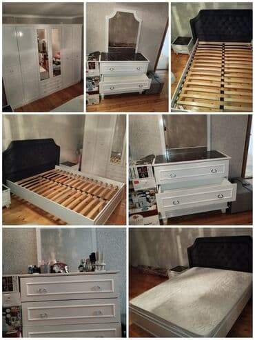 İkinəfərlik çarpayı, Dolab, Termo, 2 tumba, İşlənmiş lalafo.az -da İkinəfərlik çarpayı, Dolab, Termo, 2 tumba, İşlənmiş