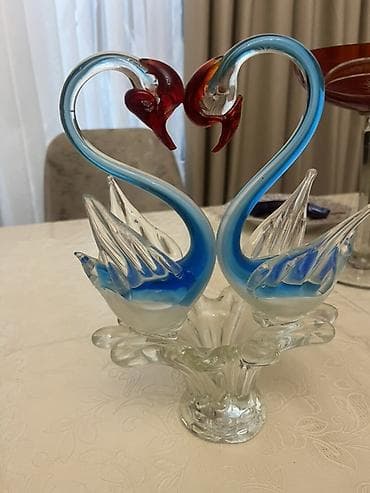 first class kofe: Şüşə dekor və süfrə aksesuarları dəsti - 3 mərtəbəli desert/mürəbbə — 4