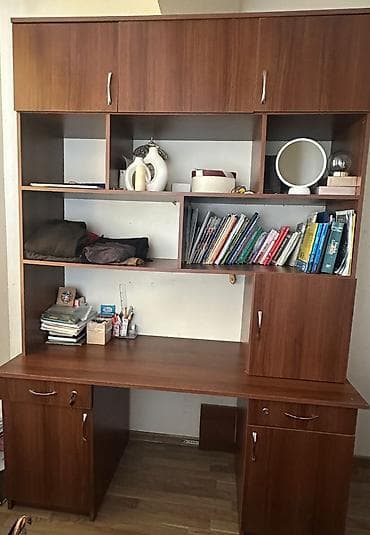 dairevi stollar: Düz masa, Stulsuz, Polkalı, Siyirməli, Teksturalı laminat — 2