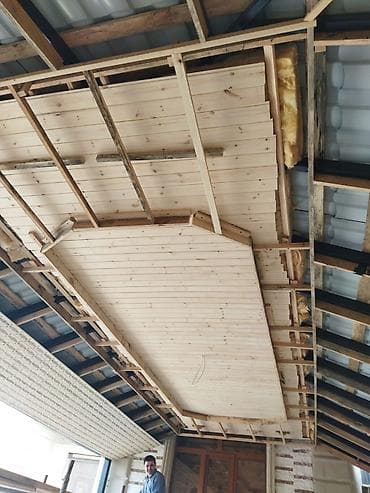 termo aqlay vurulmasi: Mansard çardaqlarının istilik izolyasiyası və taxta tavan üzlənməsi — 9