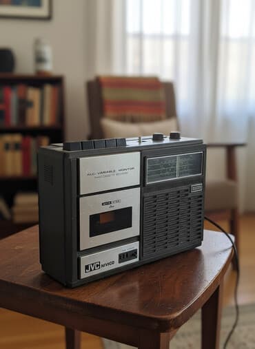 kaset aparatı: Kaset Maqnitofon JVC — 1