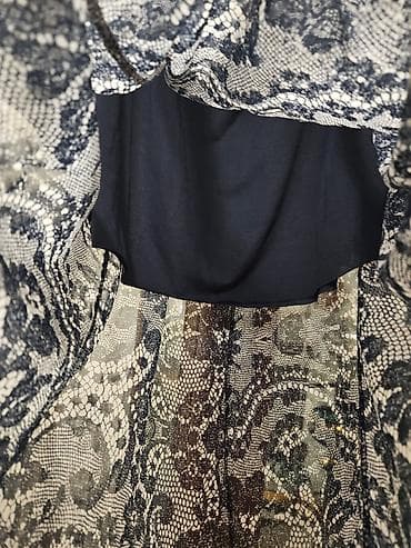 Миди Юбка, Шифон, XS — 3