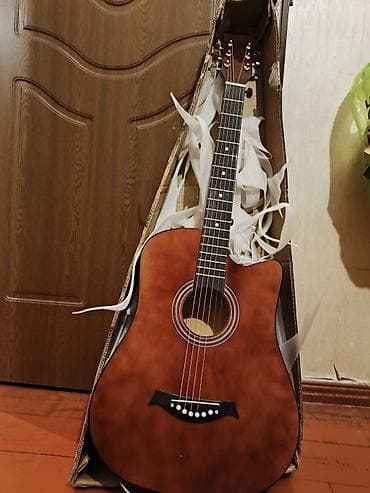 ucuz gitara satisi: Akuistik gitara – dreadnought korpuslu, kəsik (cutaway) dizaynlı — 2