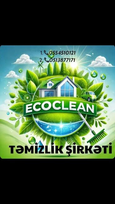 cam balkon pencere: EcoClean – təmizlik şirkəti Xidmətlər: - Mənzil, həyət, bağ evi və — 1