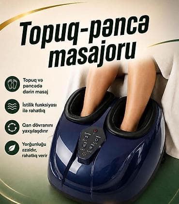 istilik: Topuq–pəncə masajoru - Topuq və pəncə nahiyəsinə dərin, intensiv — 1