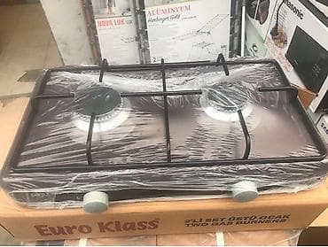 Mətbəx texnikası: Qaz sobası Stolüstü, 2 gözlü, Yeni — 1