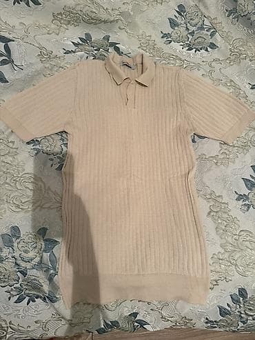 slt slim lux: Polo köynək, L, rəng - Bej — 4