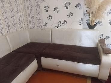 oturaca: Künc divan dəsti - Forma: L-şəkilli künc divan, 3 hissədən yığılır. - — 2
