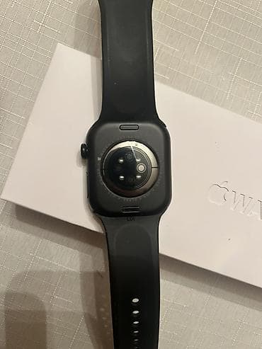 Смарт браслеты: Комплекты с часами, цвет - Черный — 5