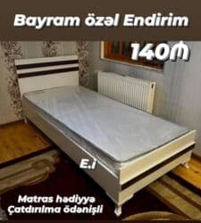 uşaq çarpayısı maşın: Təknəfərlik çarpayı, Bazalı, Matras ilə, Siyirməsiz — 14