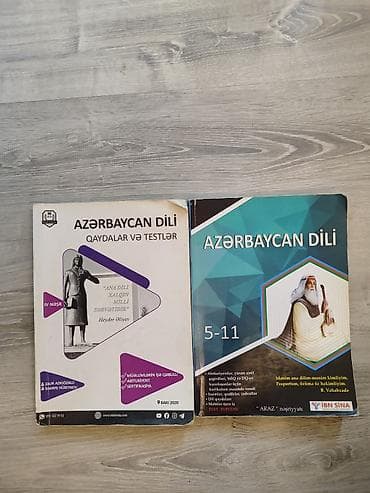 Məhsul: Azərbaycan dili üzrə iki yardımçı dərs vəsaiti və test toplusu