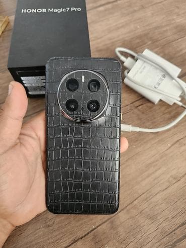 printer almaq: Honor Magic 7 Pro, 512 GB, Sensor, Barmaq izi, Simsiz şarj — 3