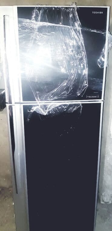 Yeni 2 qapılı Toshiba Soyuducu Satılır, rəng - Qara