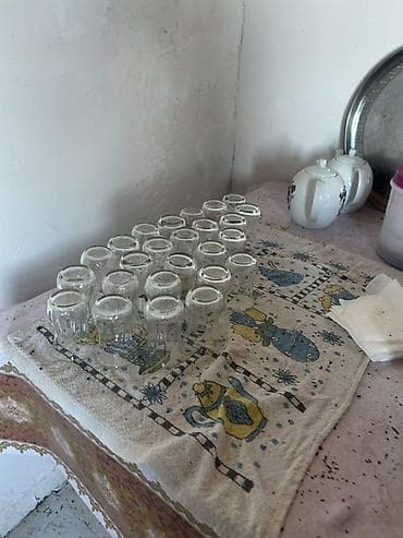 чай: Çayçı ləvazimatlatı zbor 100 stəkan 10 çaynik 6 kamplekt stol dəsti — 5