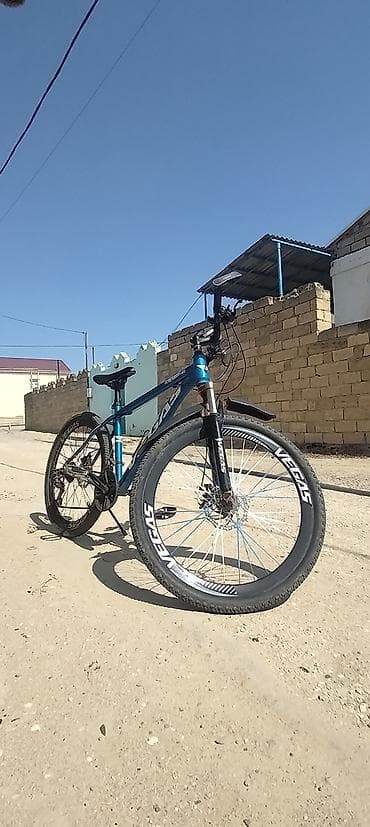 velosiped kameri: VEGAS dağ velosipedi - Çərçivə: yüngül alaşımlı, mavi rəng - — 2