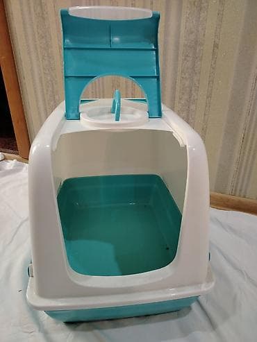 pişik ucun qab: Böyük ölçülü bio-toilet 25 azn. Zoo mağaza bağlandıgi üçün ucuz — 3