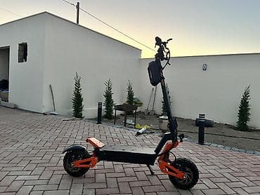 surron bike: Elektrik skuter – güclü ofroad model - İki amortizatorlu asqı — 5