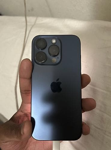 IPhone 15 Pro, 128 GB, Blue Titanium, Zəmanət