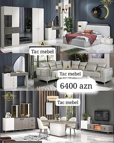 mebel yataq desti: Tac Mebel – Komplekt mebel dəstləri 1) Dəst 1 – 6500 AZN - Yataq — 8