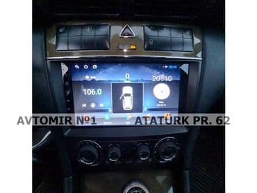 masin ucun kamera: Mercedes-Benz W203 2008 android monitor DVD-monitor ve android — 1