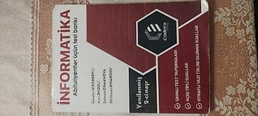 Codera İnformatika fənni üçün test vəsaiti, 6 manatdır səliqəli at lalafo.az Codera İnformatika fənni üçün test vəsaiti, 6 manatdır səliqəli