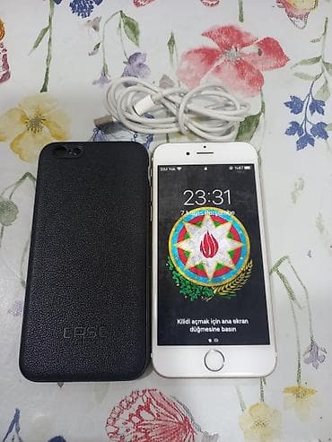 apple iphone 6: IPhone 6s, 32 GB, Qızılı, Barmaq izi — 3