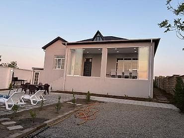 Hovuzlu bağ evi – geniş həyət və işıqlı interyer - Müstəqil həyət