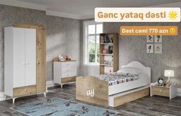 əncir cemi: Oğlan və qız üçün, Təknəfərlik çarpayı, Dolab — 1