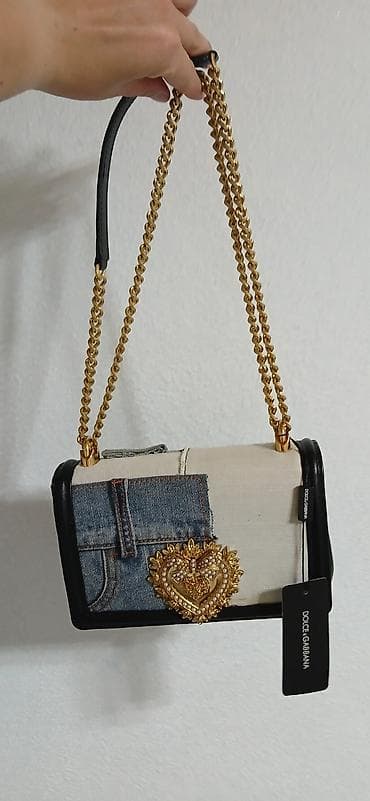 macbook canta: Dolce & Gabbana “Devotion” üslubunda çiyin/çapraz çanta - — 7