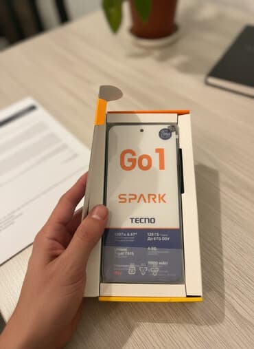 Техника для кухни: Tecno Spark Go, 128 ГБ, цвет - Черный, Гарантия, Сенсорный, Отпечаток пальца — 3