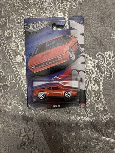 bmw 6 серия 633csi 4at: Hot Wheels BMW M1 (Silver Series) Orijinal Hot Wheels kolleksiya — 1