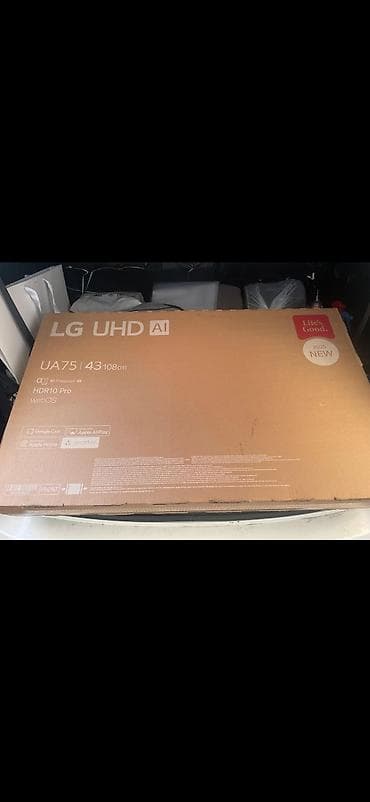 аренда playstation 4: Телевизор LG 43" 4K (3840x2160) — 1