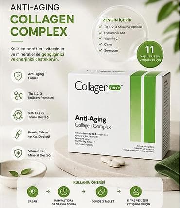 collagen 3 in 1: Collagen Forte Anti-Aging Collagen Complex – hidrolizə peptid Tip 1 — 2