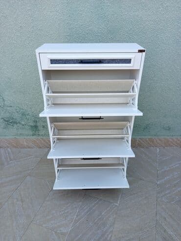 галошница в прихожую: Новый, Распашной, 4 двери Прямой шкаф, Шкаф в прихожей, Азербайджан — 3