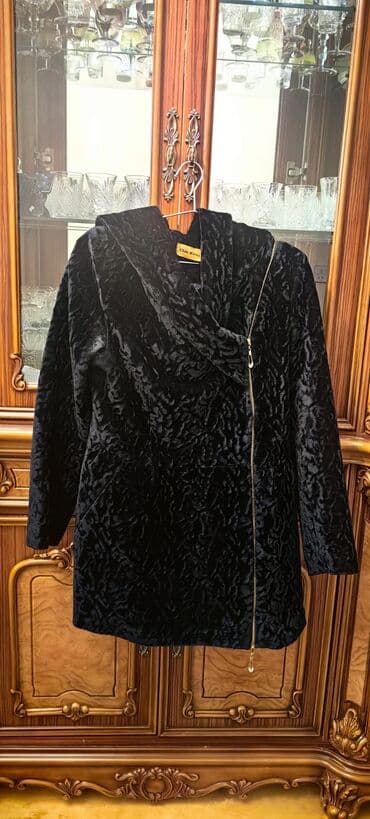 yun jaket modelleri: Palto, rəng - Qara — 5