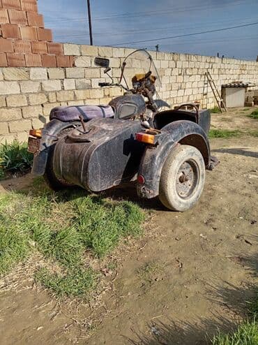 maped: Köhnə sovet istehsalı yan qoşqulu motosiklet - Yan qoşqu (kalyaska) — 5