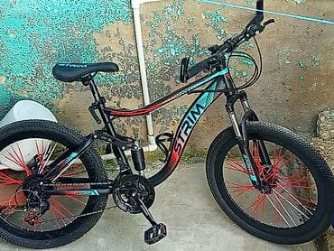 kron velosiped: STRIM dağ velosipedi - Model: STRIM XC650 (gövdə üzərində qeyd) - — 1