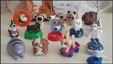 Oyuncaq fiqurlar: Məhsul: The Secret Life of Pets 2 – McDonald’s Happy Meal kolleksiya — 1