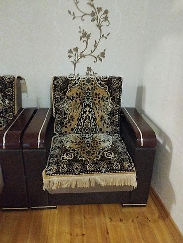 Новый, Раскладной диван, 2 кресла, С подъемным механизмом, Раскладной — 2