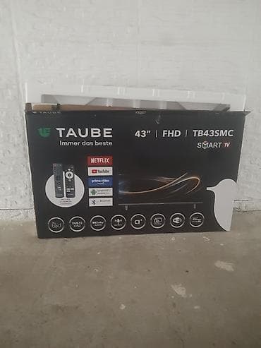 Taube 109 ekran Smart tv ela veziyyetde daxili krosno kart yeri var