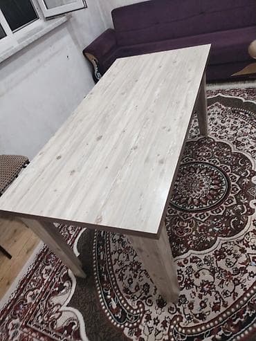 islenmis masa: Mətbəx masası, İşlənmiş, Açılmayan, Laminat, Dördbucaq masa — 2