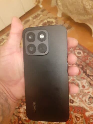 телефон баку: Honor X8c, 128 GB, rəng - Qara, Barmaq izi — 4
