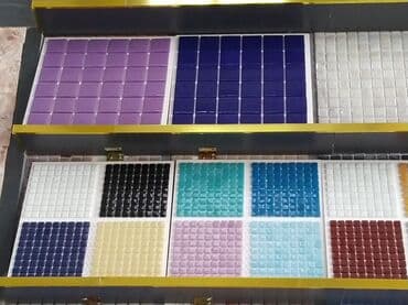 kafel metlax qiymetleri 2023: Mozaik kafel panelləri – rəngli dekorativ örtüklər - Ölçü: kvadrat — 1
