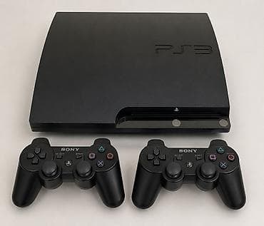 jbl charge 6: Sony PlayStation 3 (PS3) Slim oyun konsolu + 2 ədəd orijinal DualShock — 1