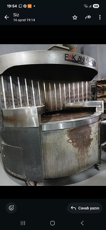 fire aparatı: PAK ANDİŞAN sənaye tipli çörək bişirmə avadanlığı və xəmir — 1